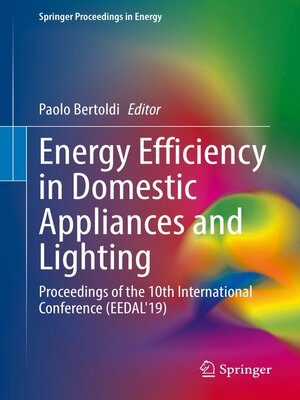 cover image of Energy Efficiency in Domestic Appliances and Lighting